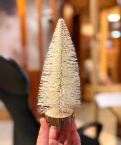 Alternative view of Pinito Dorado con glitter 20cm - Navidad