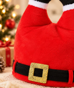 Alternative view of Gorro Piernas de Papa Noel