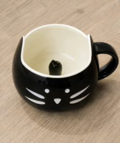 Alternative view of Taza Ceramica - Gatito Negro