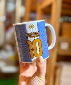 Alternative view of Taza de Ceramica Despedida Messi