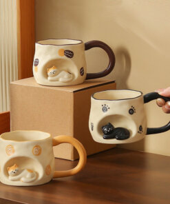 Taza Ceramica - Gatito Cueva - Imagen 3