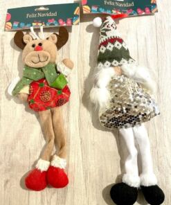 Muñeco Navideños de Patas Largas - Imagen 3