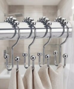 Alternative view of Gancho de Acero Doble para Baño