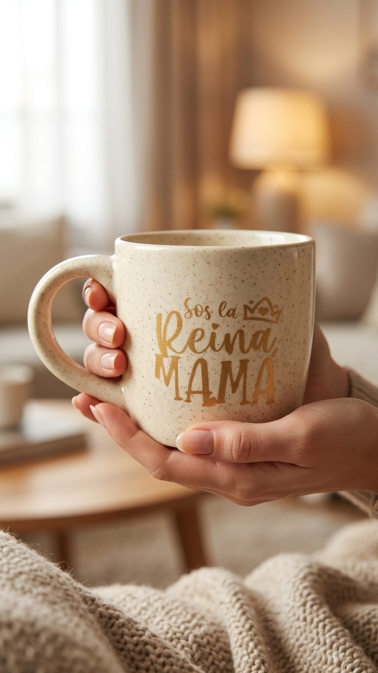 Taza Frase Dorada - Dia de la madre - Imagen 4