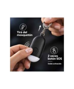 Alarma de defensa recargable con linterna - Imagen 5