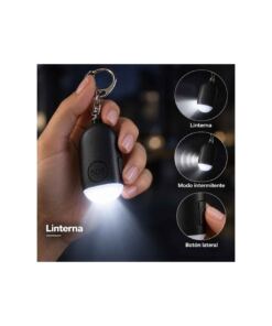 Alarma de defensa recargable con linterna - Imagen 6