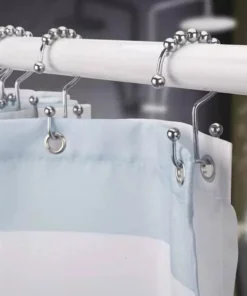 Gancho de Acero Doble para Baño