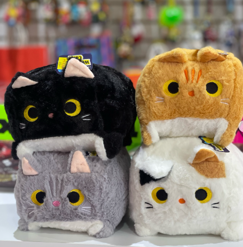 Peluche Gato Cuadrado - Imagen 4
