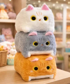 Peluche Gato Cuadrado - Imagen 5